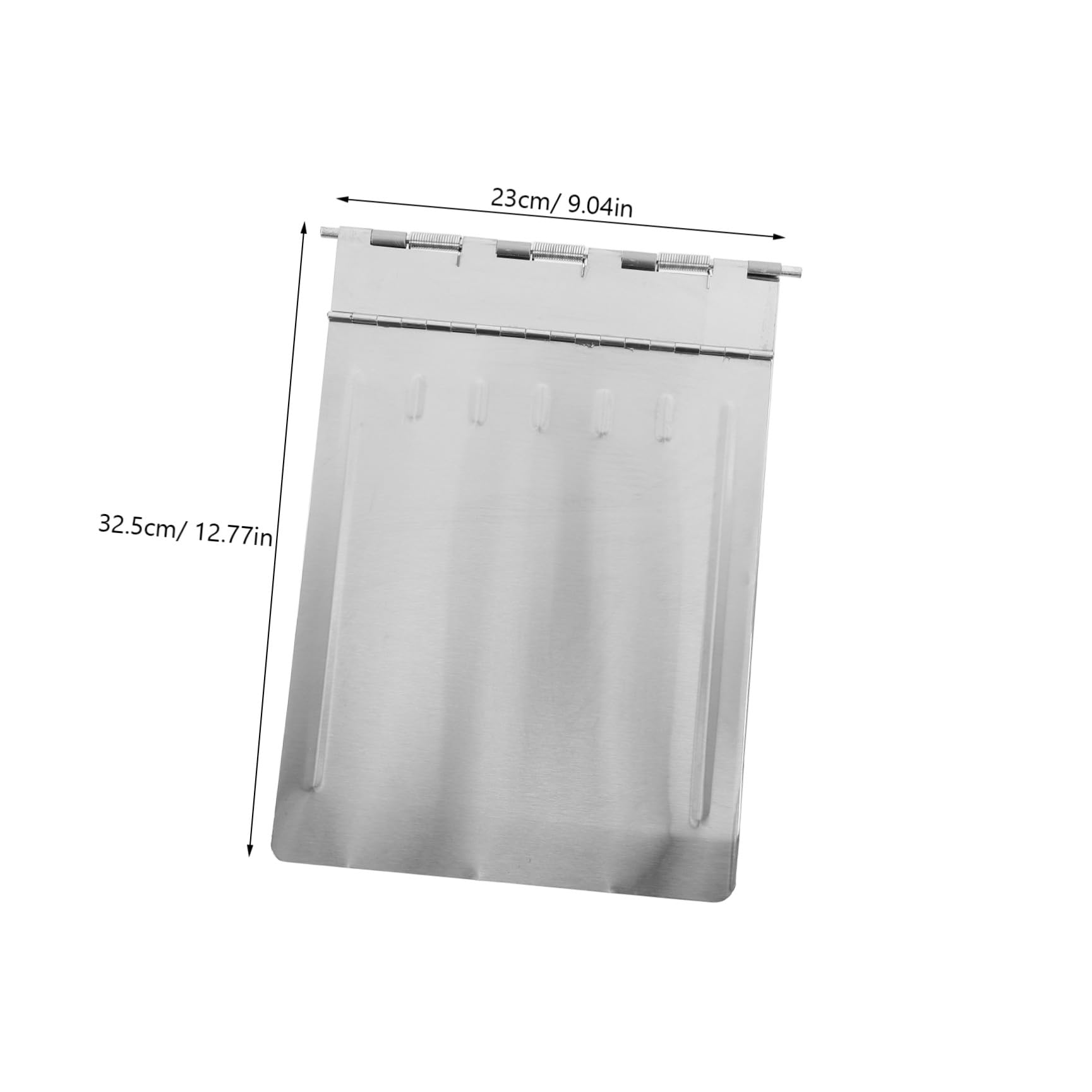 Klemmbrett für Pflegekräfte Robuste Dokumentenablage aus Edelstahl Klemmbrett für Aktenordner Praktischer Papierhalter mit Stilvollem Design