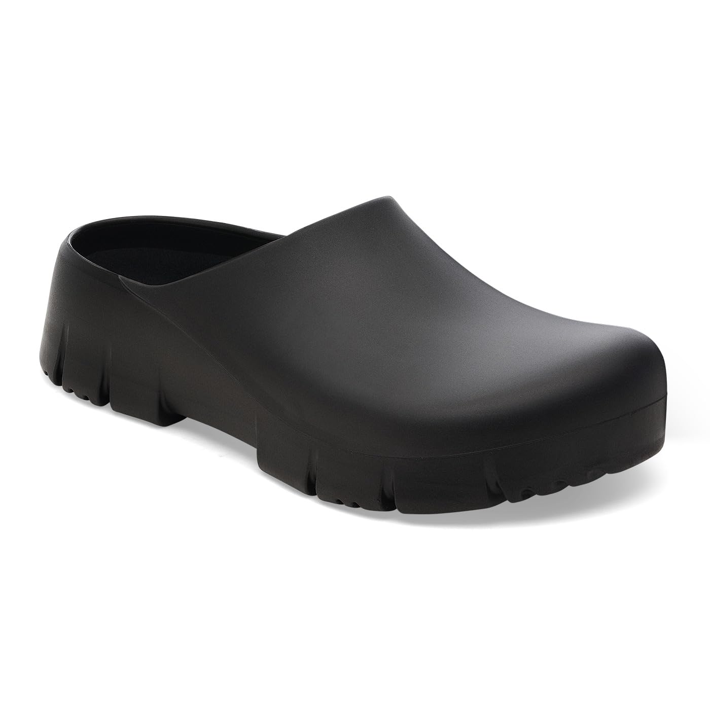 Birkenstock Super Birki 2.0 PU Clog OB, Normal Width, Black, 6.5 UK