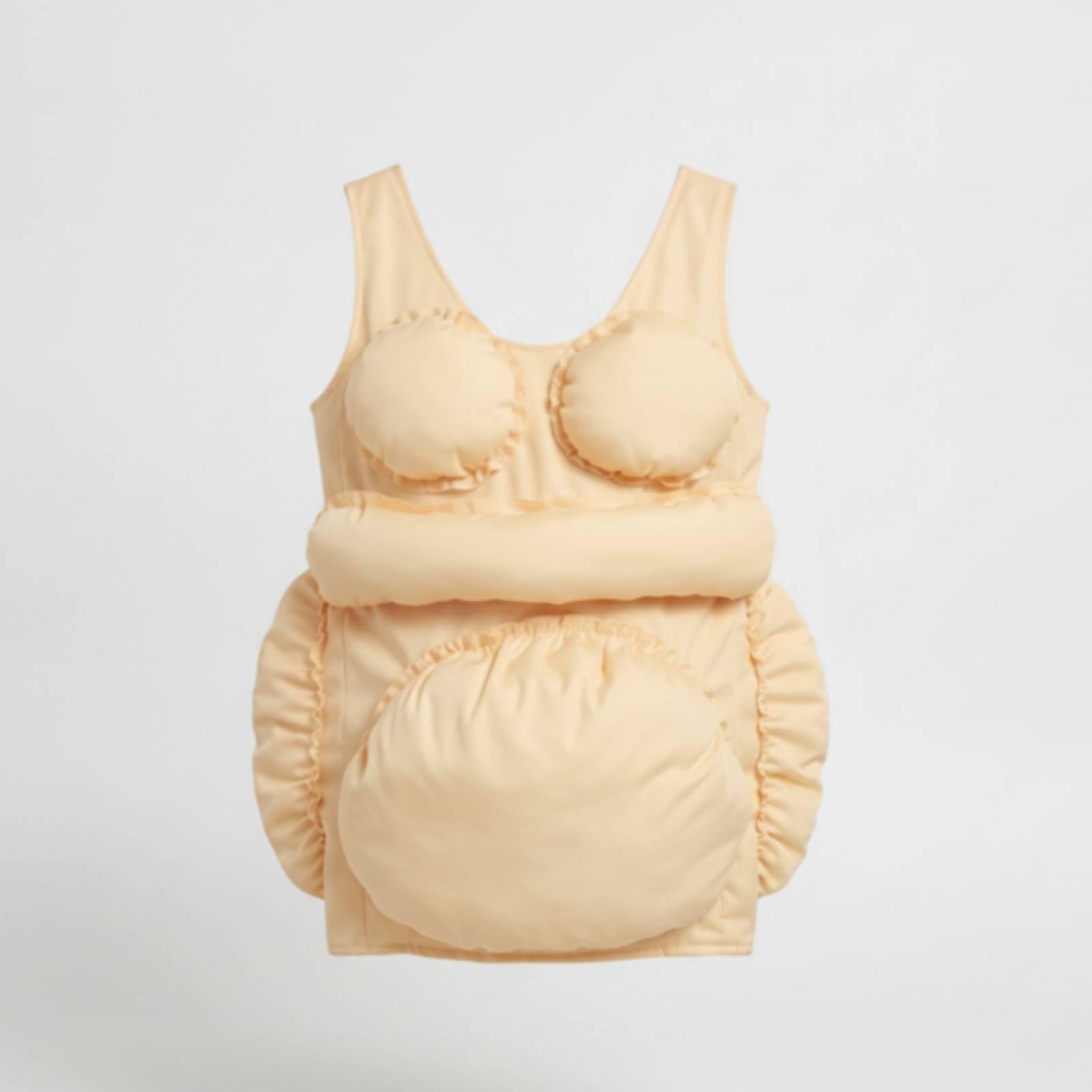 Traje Acolchado de Adulto Disfraz de Cosplay Acolchado Cuerpo Voluminoso Tipo Halter en Poliéster Ligero Adecuado para de Temáticos Animación de Fiestas