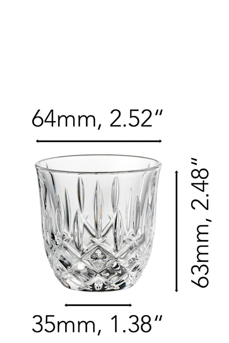 Spiegelau & Nachtmann, 2-częściowy zestaw do espresso, szklanki do espresso/szklanki Doppio, szkło kryształowe, 90 ml, Noblesse Barista, 104905