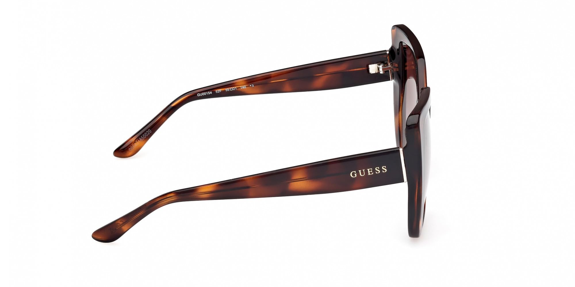 GUESS Women GU0015452F55 Sunglass, Gafas Mujeres, Dark Havana, 55