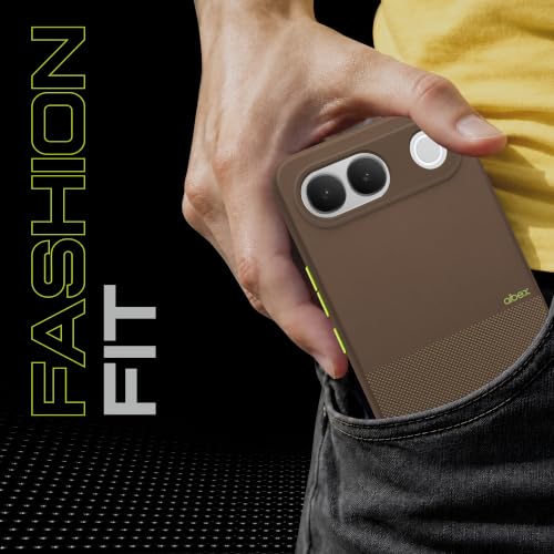 Image of AIBEX Premium Back Cover Case Compatible for vivo S2 5G | Scratch & Drop Tested Shockproof Matte Texture Case with Soft Microfibre Lining | Slim Fit Cover Anti-Scratch - Brown
