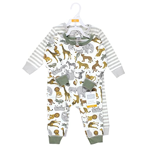 Image of Hudson Baby Unisex Baby Cotton Sleep and Play