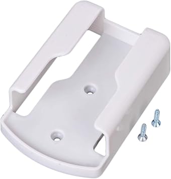 1pcs Air Conditioner Remote Control Holder Wall Mount Storage Box Container Organizer for TV Remote Control White 3.94''X2.76''X1.30''