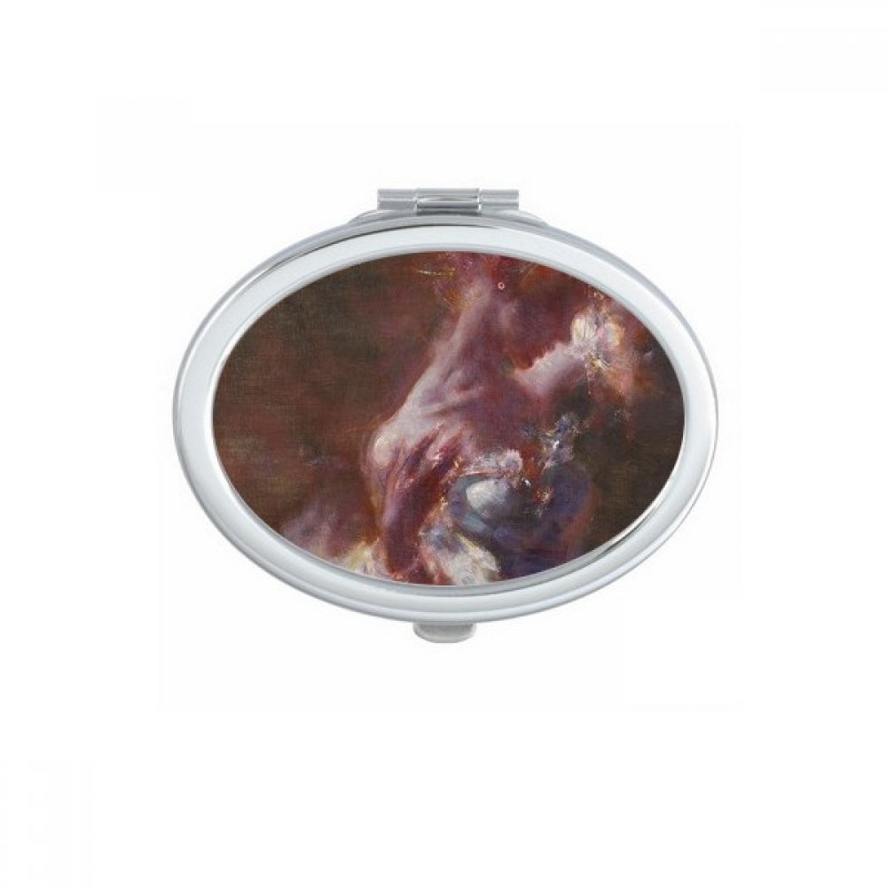Miroirs de poche à la main multicolores, une idée cadeau mignonne pour femme