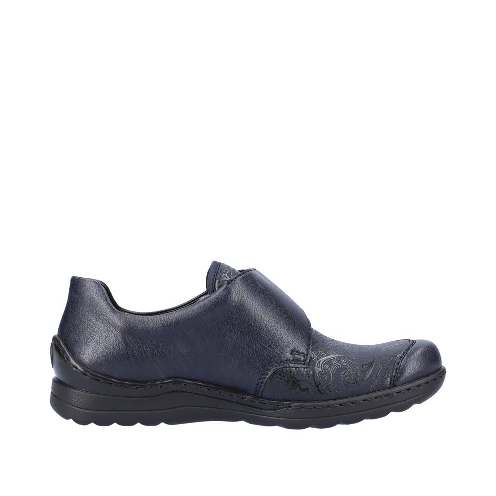 Rieker N3945-40 Damen Sneaker High Synthetik in Silber - Gr. 36