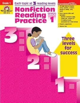 Office Product Evan-Moor Nonfiction Reading Practice Gr 1 Book