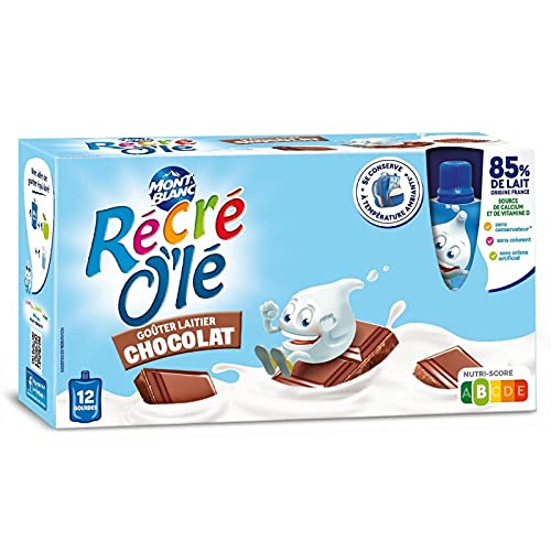 RECRE OLE - Goûter Lacté Chocolat 1020G - Lot De 3