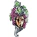 AEVVV Decorative Mask Italian Style Wall Hanging Decor - Wall Decor Masks Grape Ornament