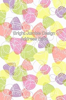 Bright Jumble Design Address Book