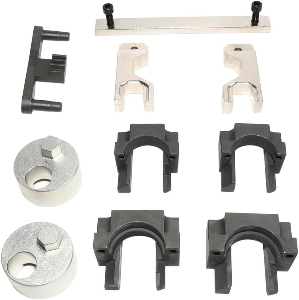 DPTOOL Timing Kit Camshaft Holding Locking Tool with Crankshaft Rotating Tool Compatible with Mercedes Benz OM651 Engine 1.8 2.0D 2.2D 2.5D