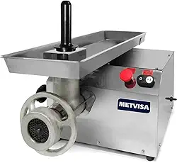 Moedor Picador de Carne PCL.10L 0,5cv Inox Metvisa 220V