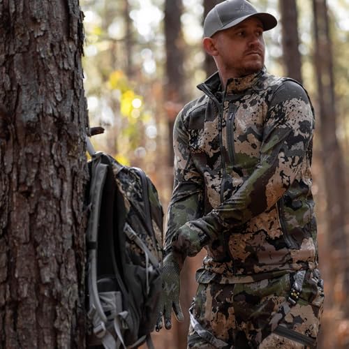 Pnuma Outdoors Waypoint Vest, Windproof, Water Repellent, Fleece Lined, Beluga (P702B)2