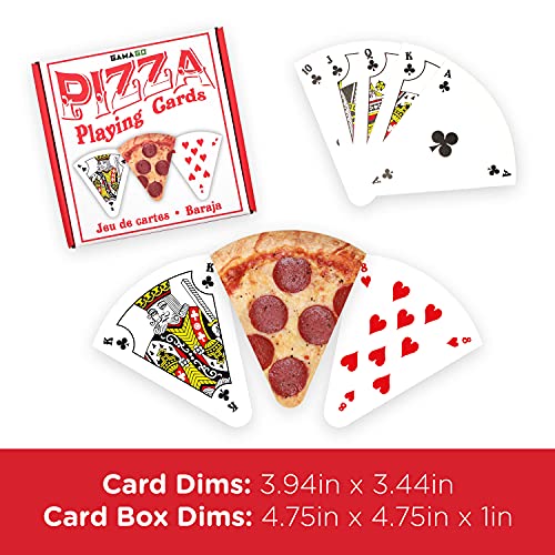 Baraja de Póker GAMAGO con Diseño de Pizza miniatura 2