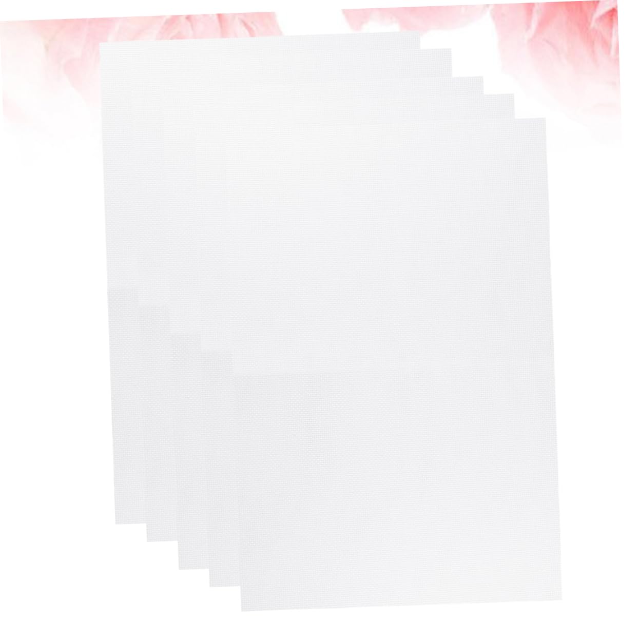 CIMAXIC 5pcs Cross Stitch Fabric 11 Count Cotton for Decorative Embroidery Home Decor Projects