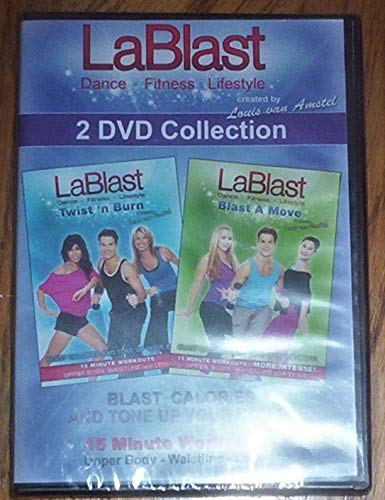 LaBlast Dance Fitness LifeStyle - 2 DVD Collection Brand new, Sealed [DVD]