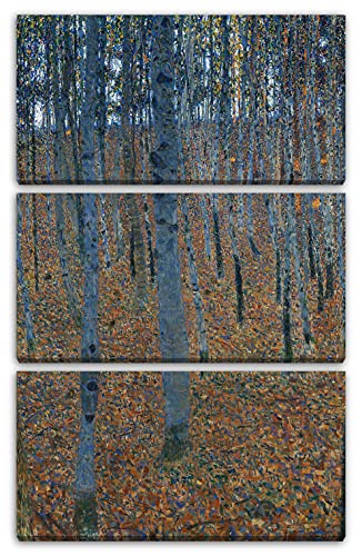 Printed Paintings Stampa su Tela Gustav Klimt - Libro Foresta I (1902)