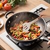 Silicone Kitchen Utensil Set (Wood Grain with Gold Plating) - 2-Piece Set, Non-Stick Cooking Utensils, Heat-Resistant, Wear-Resistant, Scratch-Proof and Abrasion-Resistant. #3