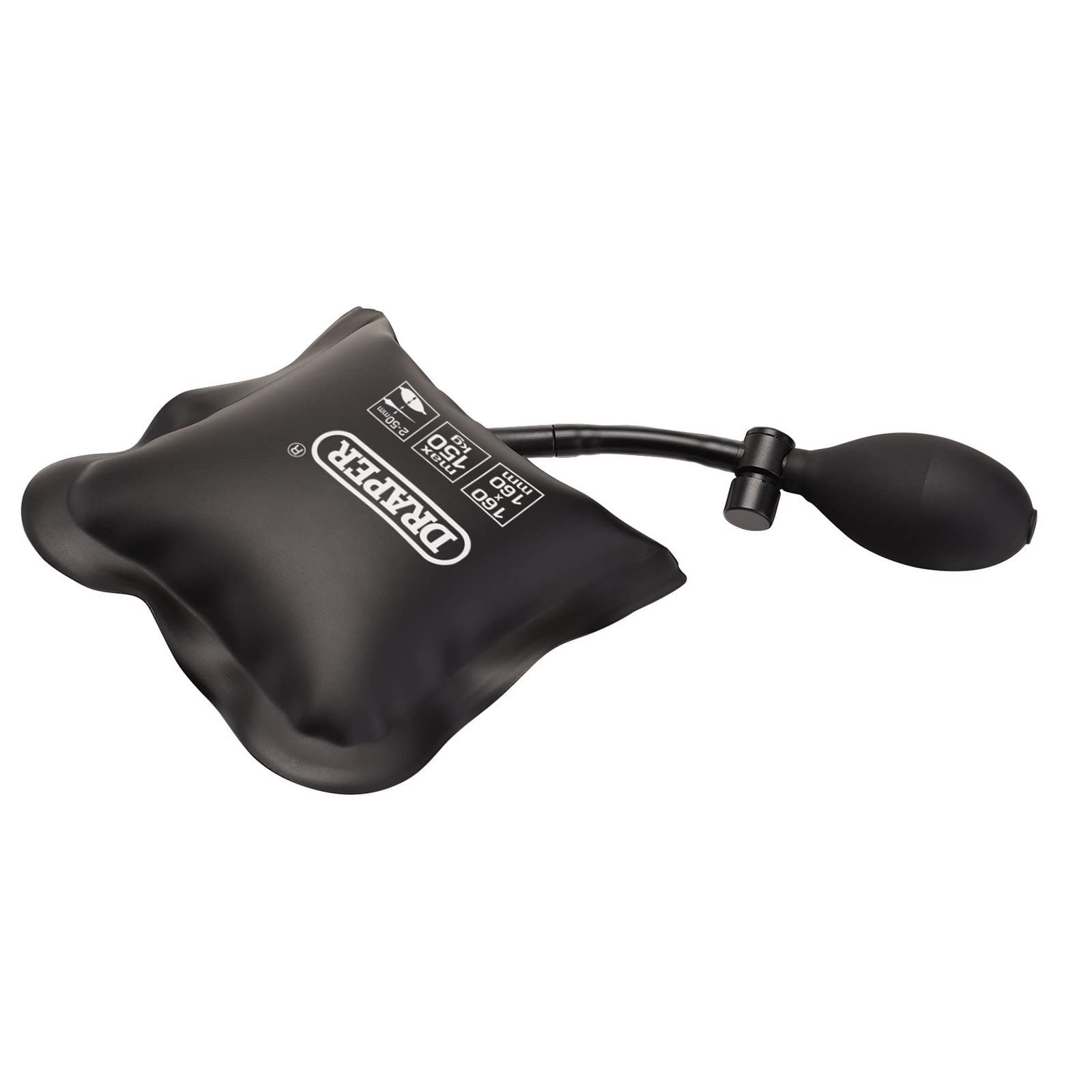 Draper 08972 Inflatable Air Wedge, 160 x 160mm, 150kg Max. Load - ...