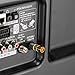 deleyCON 2X Adaptador de Antena Adaptador de Acoplamiento Conector Coaxial (IEC) a...