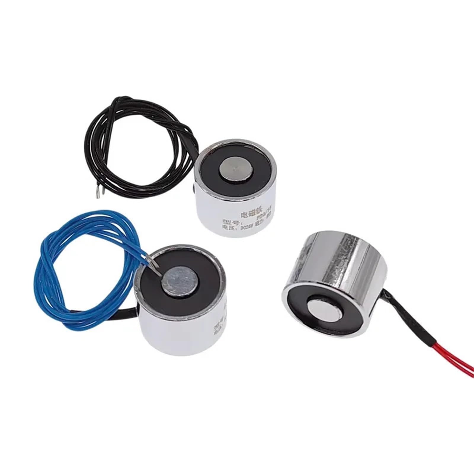 P20/15 DC 12V Elettromagnete P20/15 Cilindro Magnete Elettrico di Aspirazione 3KG 30N Forte Elettromagnete Solenoide 1 Pz
