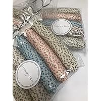 Florence Lilly Pack of 5 Quality Padded Clothes Hangers ~ Several Patterns to choose from ... (Felicity Mix)