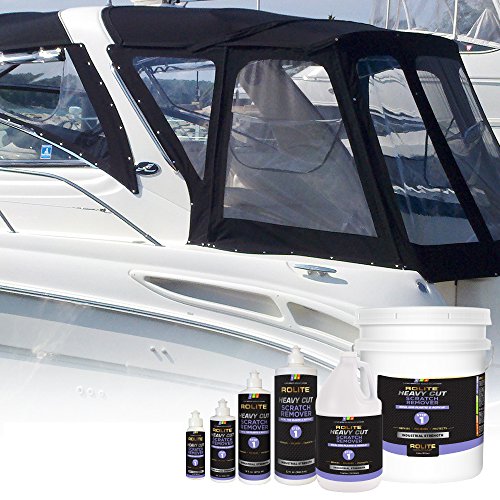 Rolite - Rhcsr4Z Heavy Cut Scratch Remover (4 Fl. Oz.) For Plastic & Acrylic Surfaces Including Marine Strataglass & Eisenglass, Headlights, Aquariums #TOP2