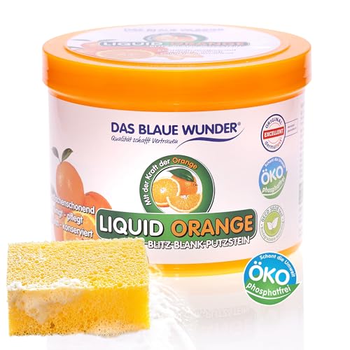 Das Blaue Wunder Liquid Orange PUTZSTEIN Blitz Blank 500 g |...