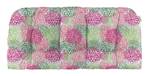 RSH DECOR: Tufted Wicker Loveseat Cushion...