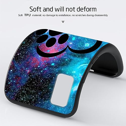 Image of for TCL ION X Phone Case, Soft TPU Ultra-Thin TCL ION V /TCL ION X T607DL 2023 Case for Women Girl, Flexible Anti Scratch Protective Shockproof Cover, Galaxy Love Paw