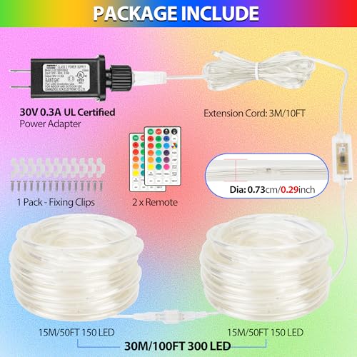 Omika DY-OA08-2 Color Changing Rope Lights Outdoor thumb #5