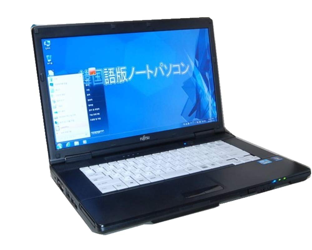 ノートパソコン　Pro Amazon.co.jp: 貴重韓国語版 WINDOWS7 PRO 中古ノートパソコン FUJITSU