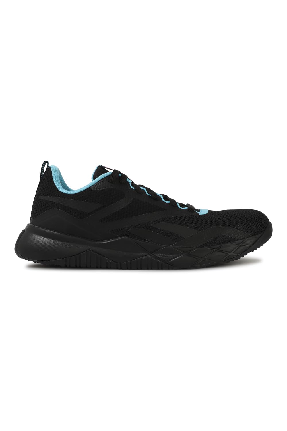 Reebok Mężczyźni NFX TRAINER Sneaker, CBLACK/BOLCYA/LASPIN, 44.5 EU