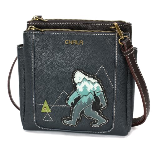 Image of CHALA Merry Messenger RFID Protected Women Faux Leather Shoulder Purse with Adjustable Crossbody Strap | RFID Protected