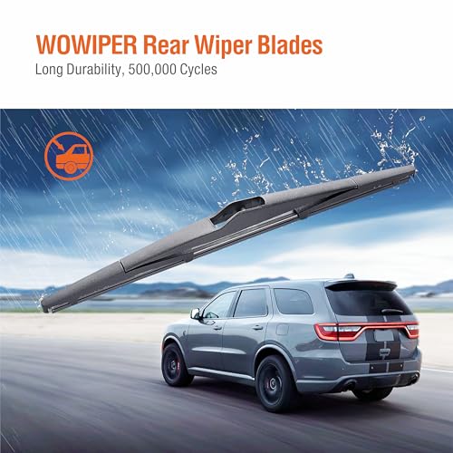 Image of Rear Wiper Blade 12 inch (12-K), CLICK AND GO for Hyundai Tucson 2015 2014 2013 2012 2011 2010 /KIA Sportage 2015 2014 2013 2012 2011 Back Windshield Wiper Blade For My Car +More