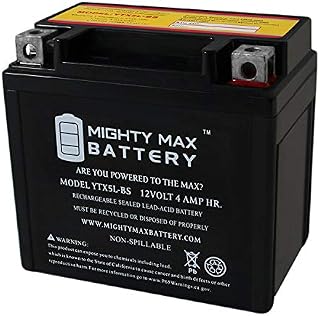 Mighty Max Battery YTX5L-BS Battery Replaces Yamaha Raptor Polaris KFX 50 80 90