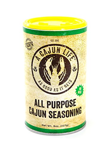 A Cajun Life Original All Purpose Cajun Seasoning | Authentic Certified Cajun and Creole Seasoning Blend, Non-GMO, No MSG, 8oz (Pack of 2) image 4