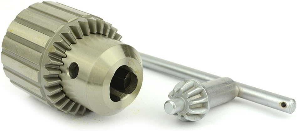 Superior Electric J3113HH 1/2" Capacity Keyed 5/8"-16 UNF Drill Chuck Replaces OEM 48-66-1381/48-66-1380 (Drill Chuck) & 48-66-3280 (Chuck Key)