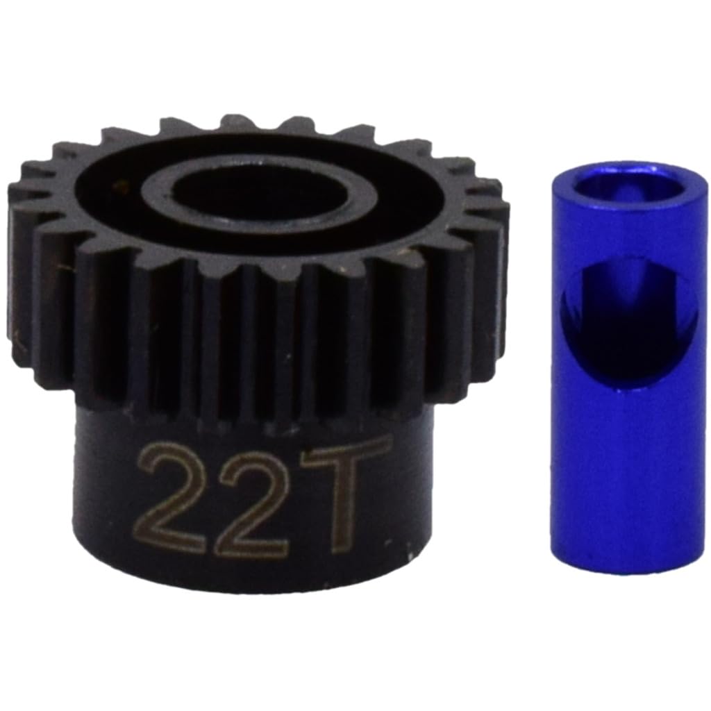 Hot Racing NSG22M06 22t Steel 0.6m Pinion Gear 5mm
