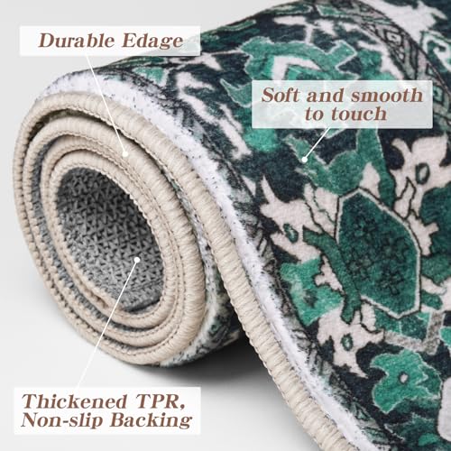 Worxvell Runners For Hallways 2'6"X8' - Washable Runner Rug Kitchen Rugs Non Slip Runner Rugs With Rubber Backing thumb #9