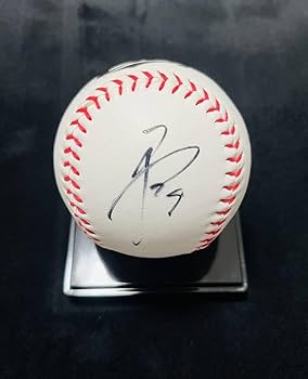 Amazon.co.jp: 広島東洋カープ #9 秋山翔吾 直筆サインボール 球団ロゴ