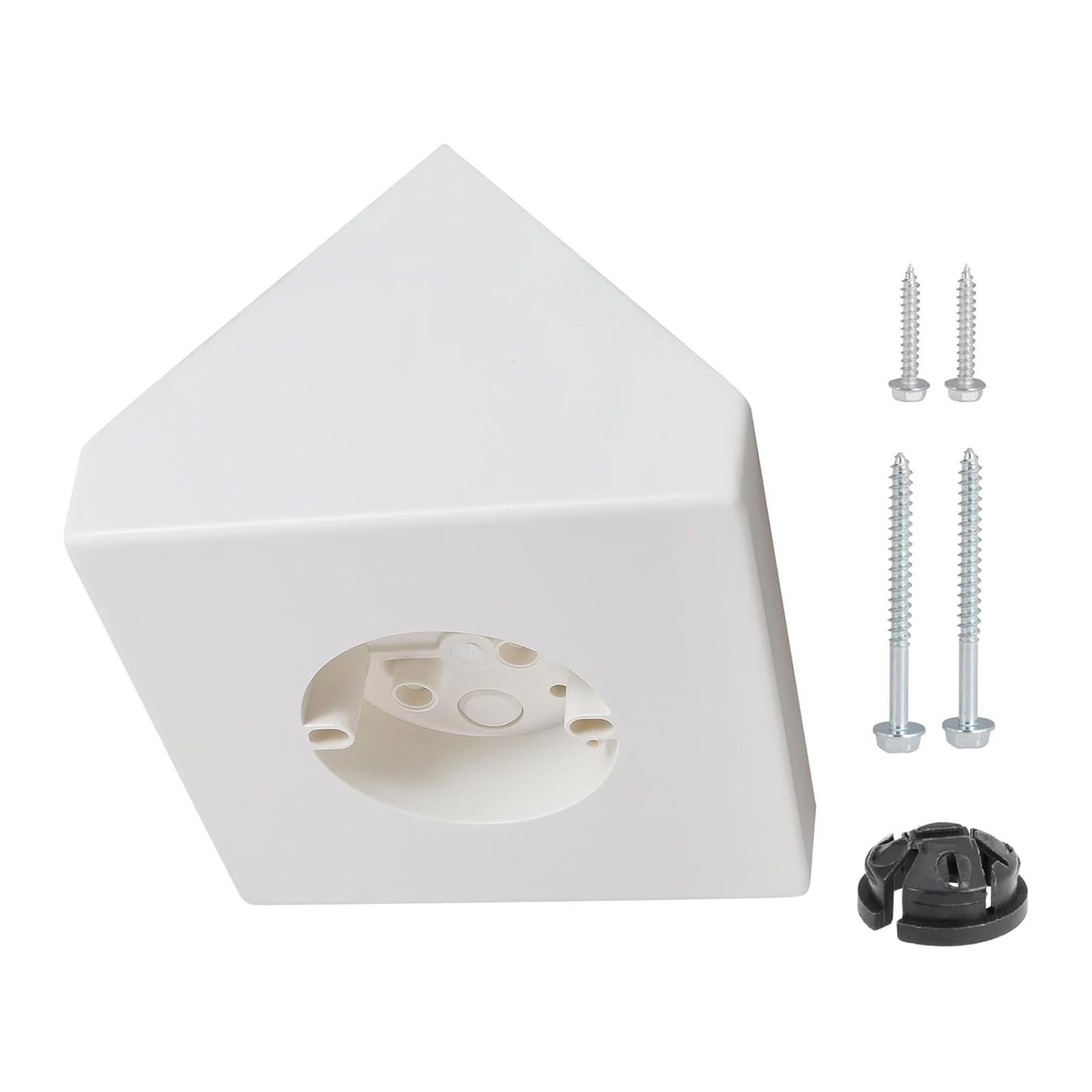 kokdid Ceiling Fan Bracket Easy Installation Weather Resistant Angled Mount for Cathedral Accessories Fan Fixture