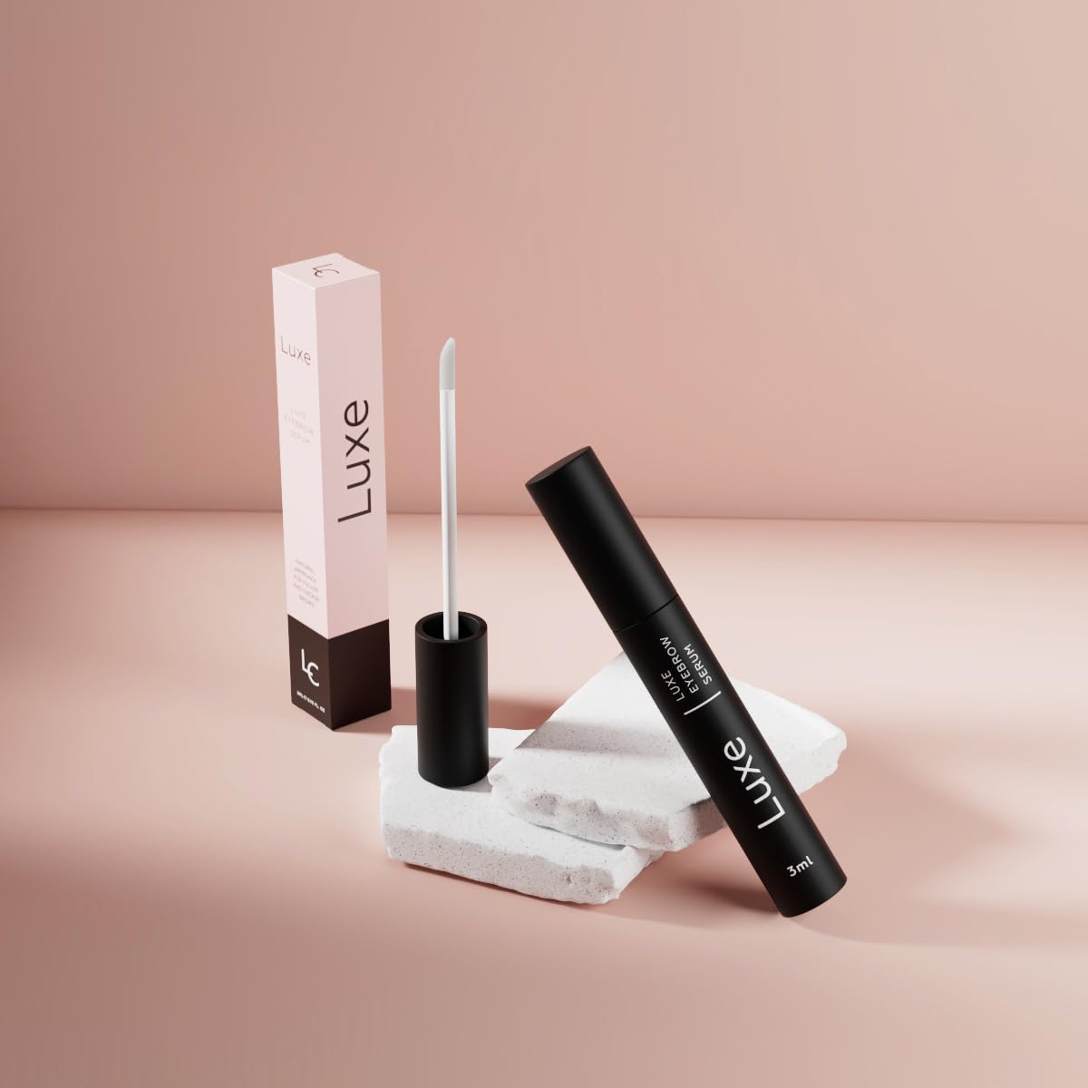 Serum do brwi – serum do brwi dla grubszych, dłuższych i pełniejszych brwi – przywraca naturalny wzrost i redukuje wypadanie włosów – Luxe Cosmetics