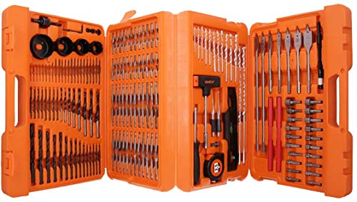 WELLCUT WC-SDB217 217 Pieces Complete Drill and Screwdriver Bit Set Like P-44046
