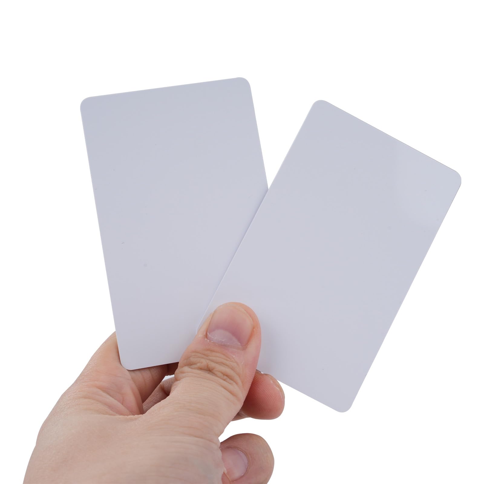 Carte RFID NFC 200pcs, UID IC Carte RFID Programmable 13.56MHz Cartes plastiques vierges PVC 1K RFID Card Interchangeable pour Système de sécurité de contrôle d'accès(Carte UID M1)