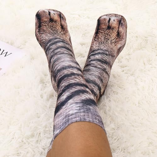 Cat Paw Crew Socks