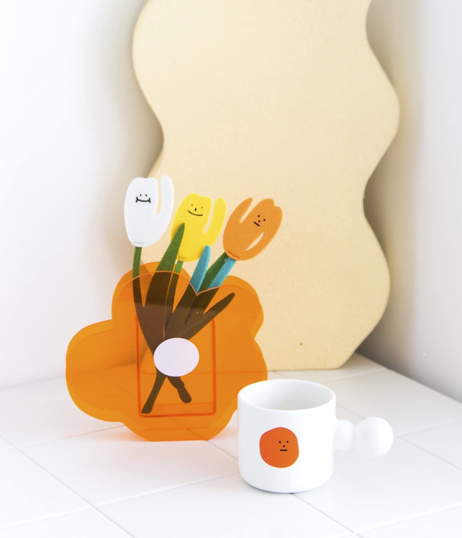 Amazon.co.jp: BLUEFLO フラワー花瓶 小さなブーケホルダー アクリル 