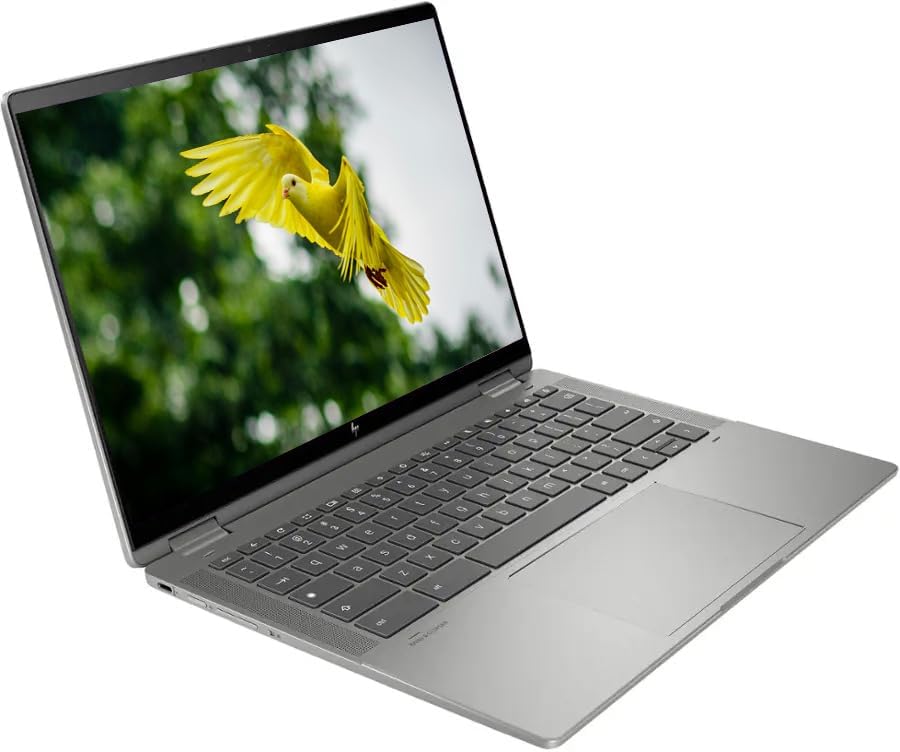 HP 2025 X360 Chromebook with Google AI, 14" WUXGA IPS Touchscreen, Intel 12th Gen i3 Processor Up to 4.40GHz, 8GB RAM, 256GB SSD, Backlit Keyboard, 6th Gen WiFi, Chrome OS, Pastel Grey (Renewed)