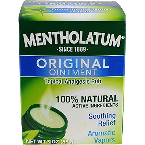 Mentholatum Ointment Topical Analgesic 3 oz (6 Pack) Cover