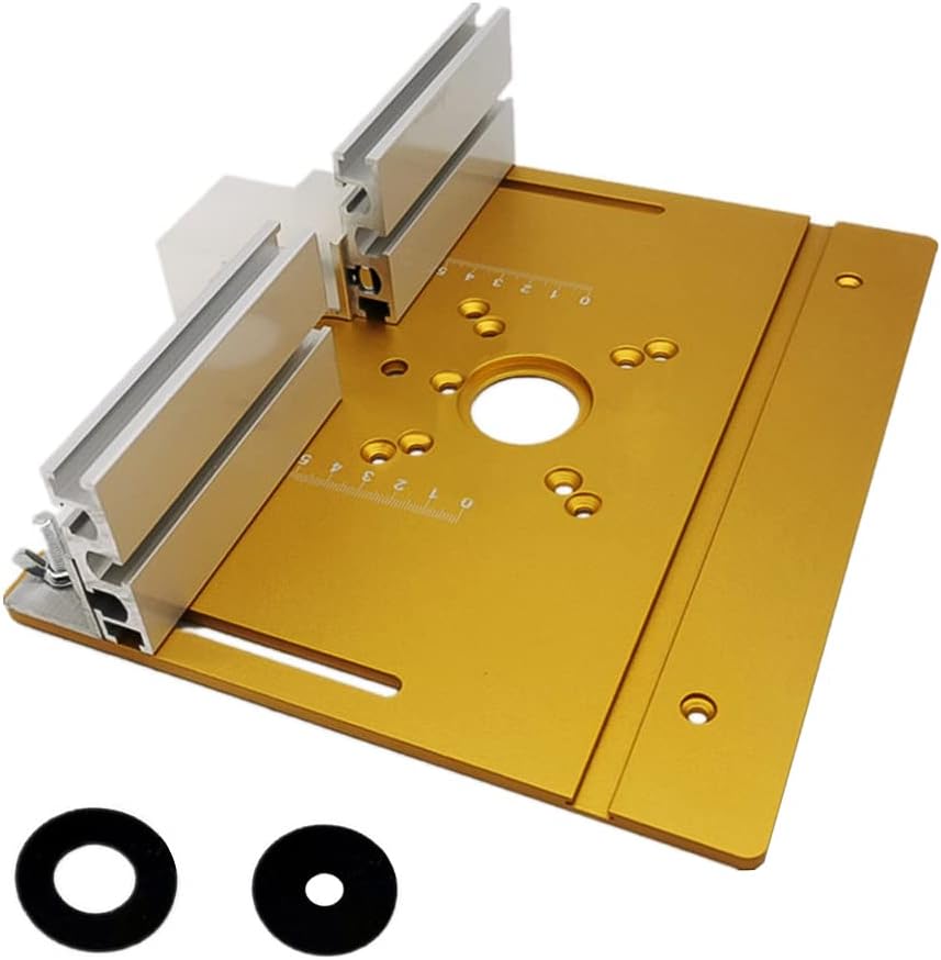 Frunimall Frästisch Einlegeplatte,Frästisch für Oberfräsen,Router Table,Fräsplatte Frunimall Frästisch Einlegeplatte,Frästisch für Oberfräsen,Router Table,Fräsplatte